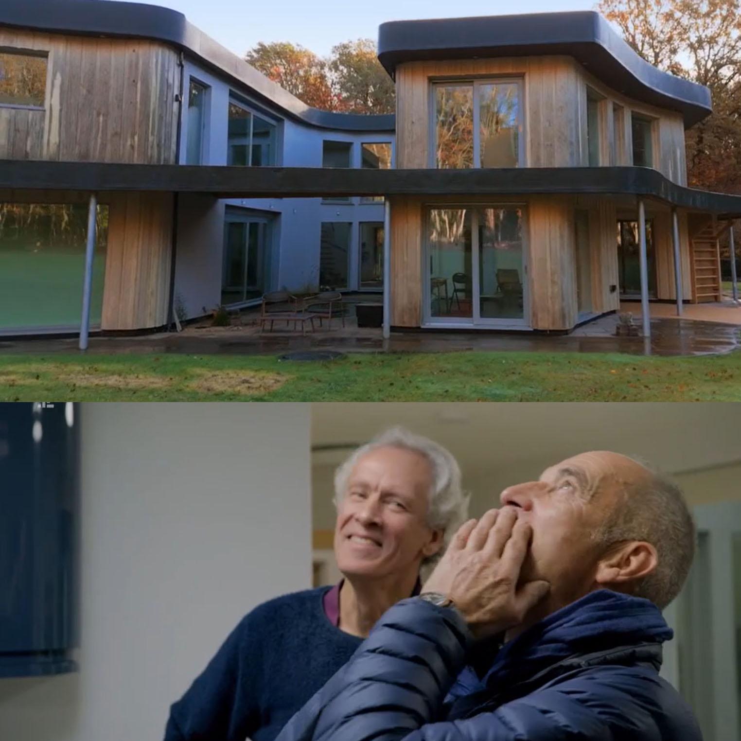 Tony Searby's Grand Designs residence — heritage architectural project featuring Innerscene skylights.