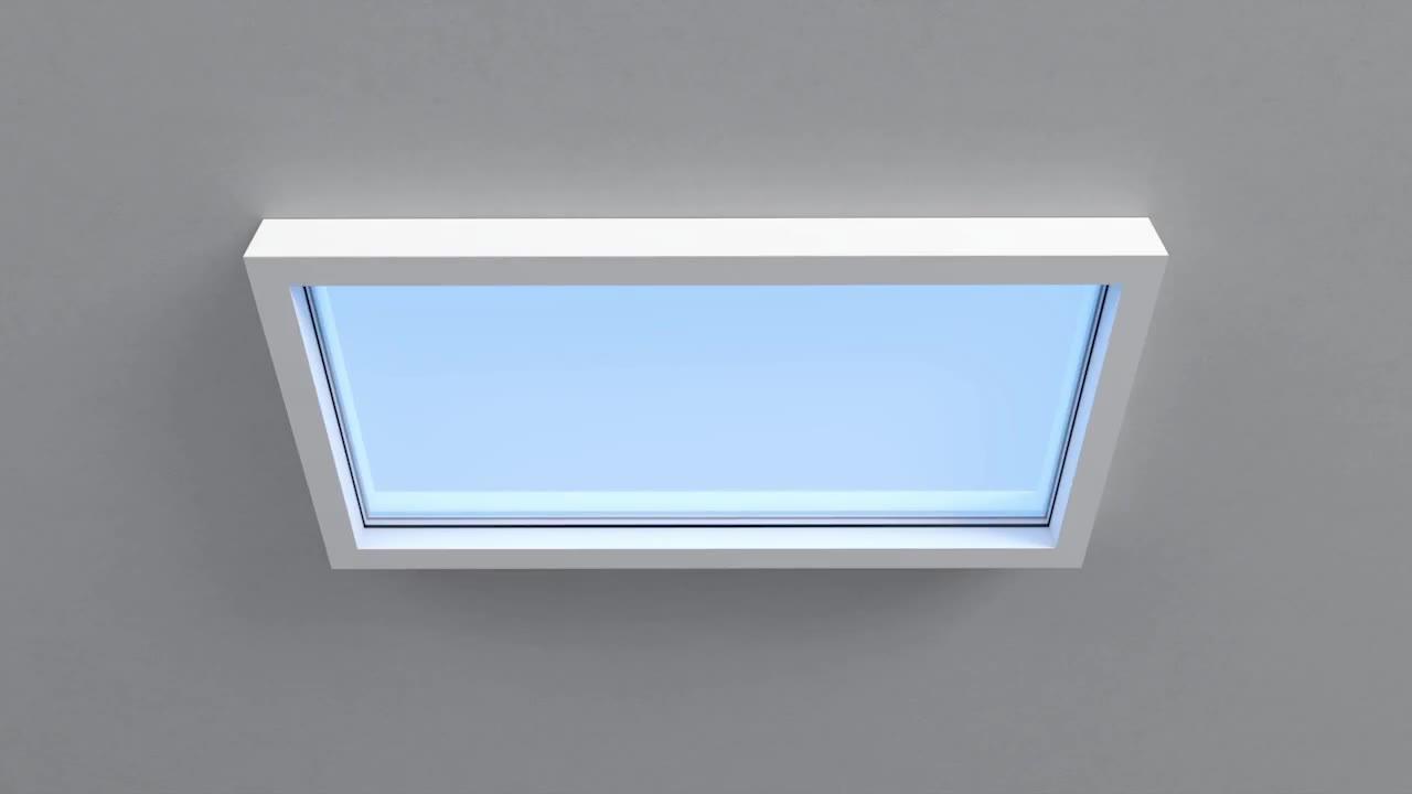 Circadian Sky surface-mounted to a ceiling.