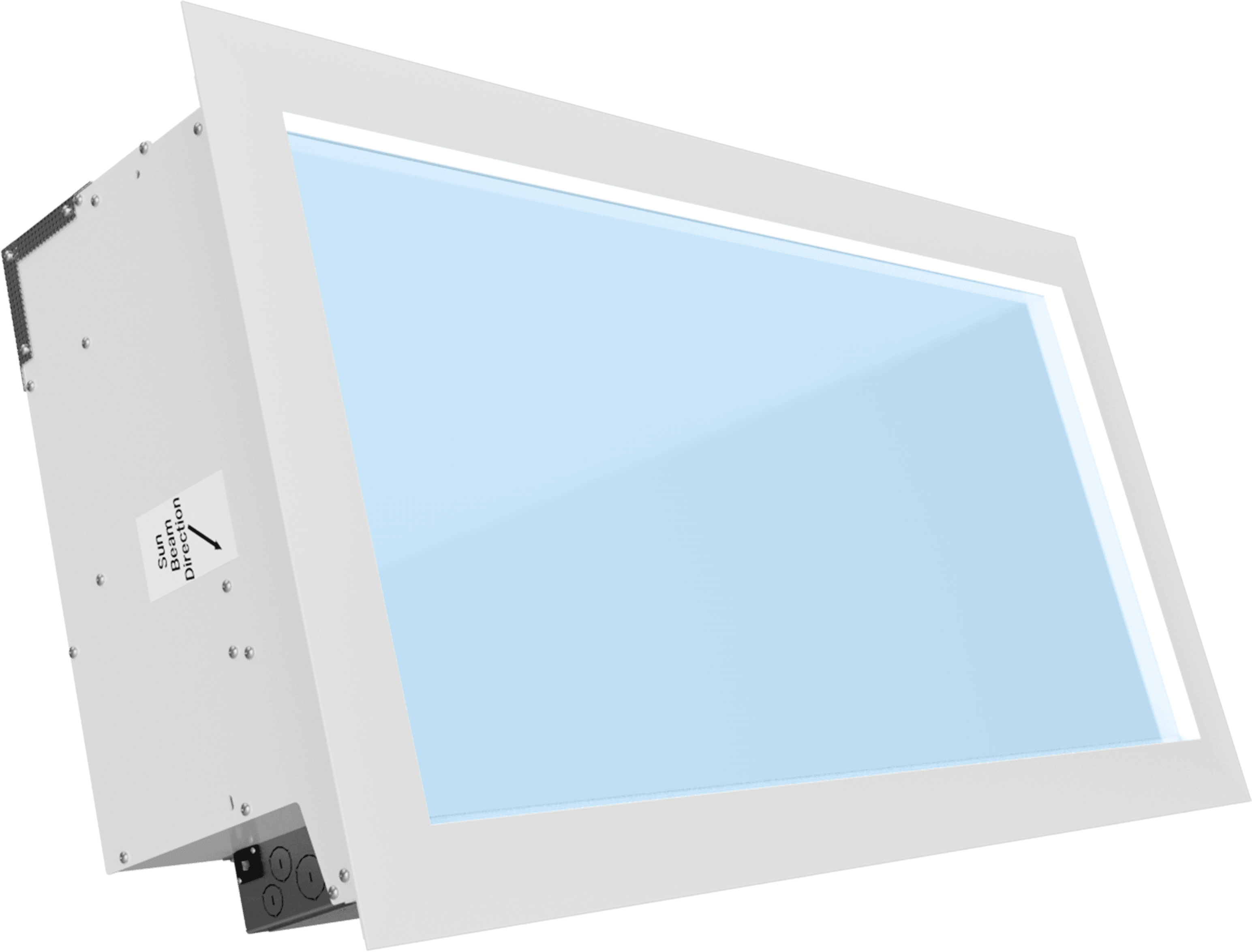Innerscene Virtual Sun product packshot, facing the viewer