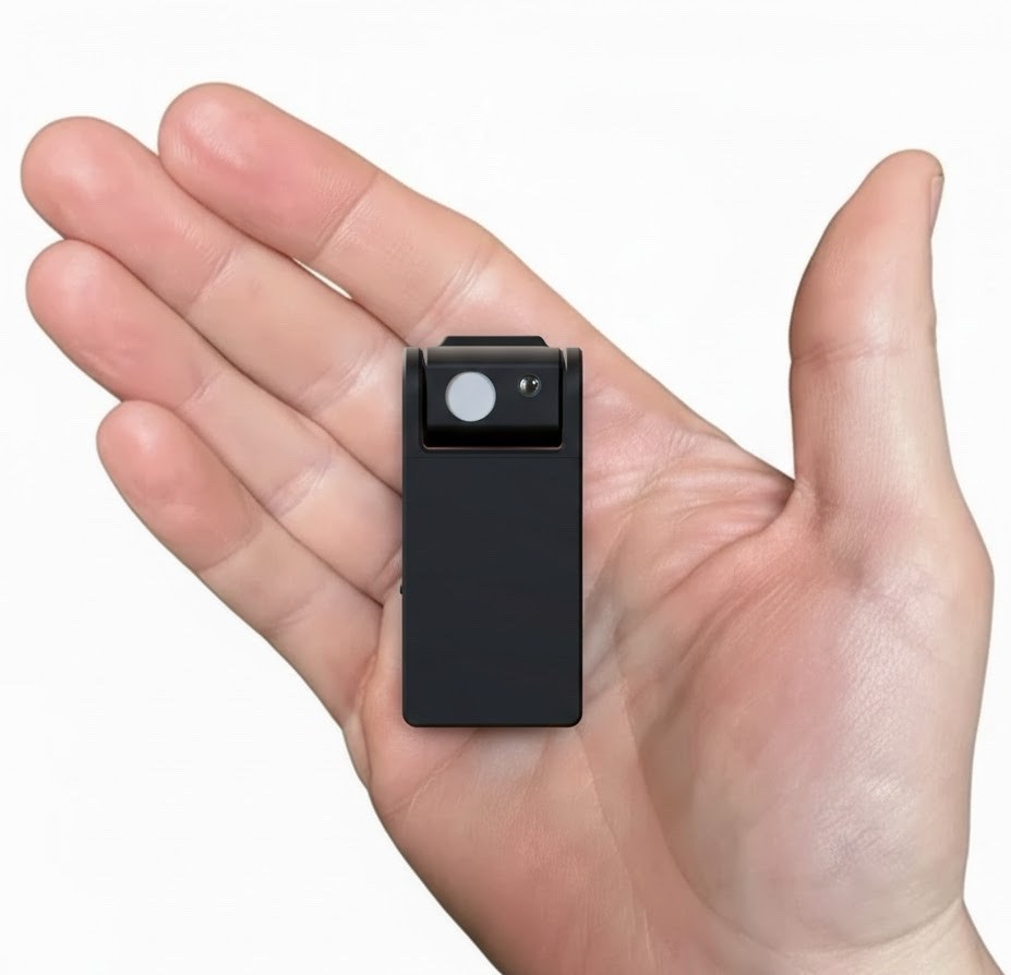 Innerscene SkySync size comparison held in hand