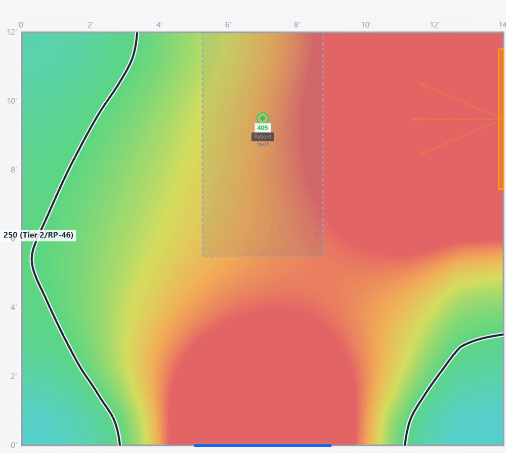 mel-EDI plan, side-wall panel with worst-case window