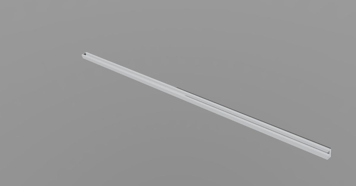 1.2 m single-circuit lighting track