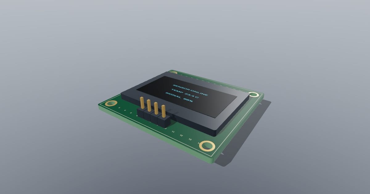1.3 inch OLED display module