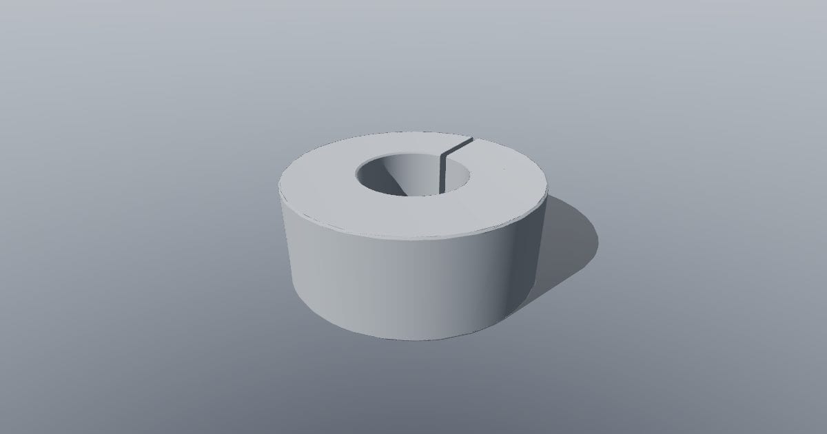 12 mm clamp shaft collar