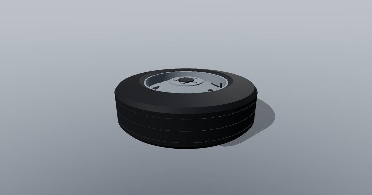 15 inch vented steel wheel and tyre