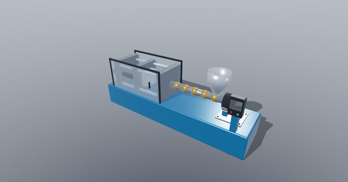 150 t reciprocating-screw injection moulding machine
