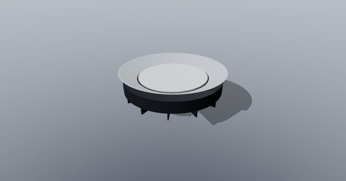 150 W nominal UFO high-bay housing