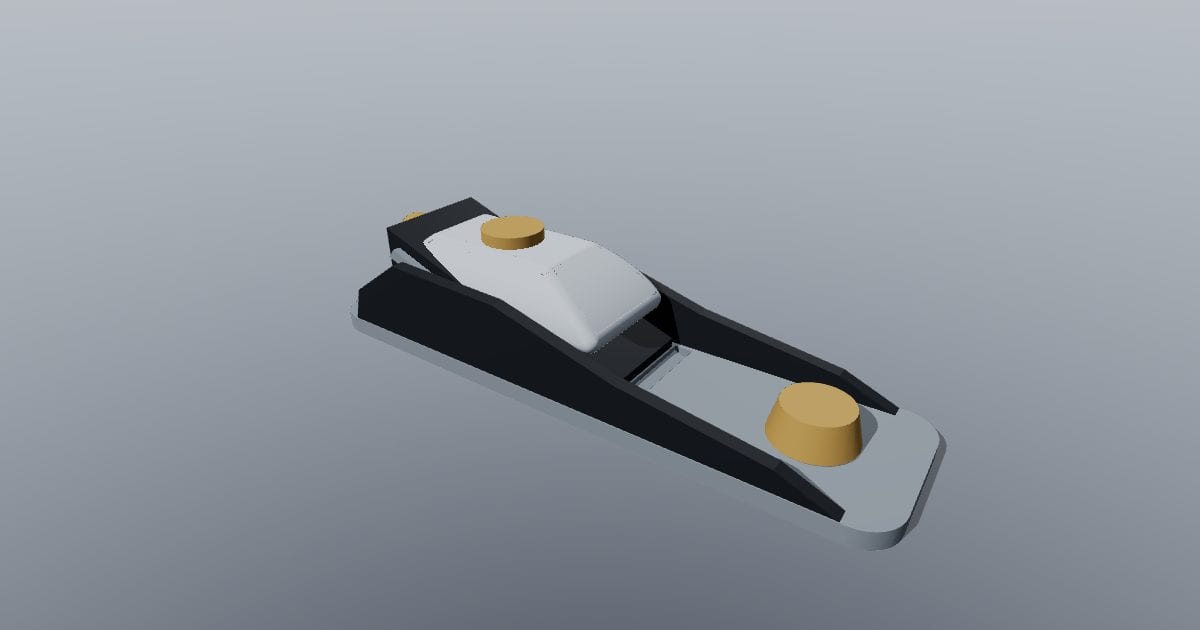 155 mm block plane