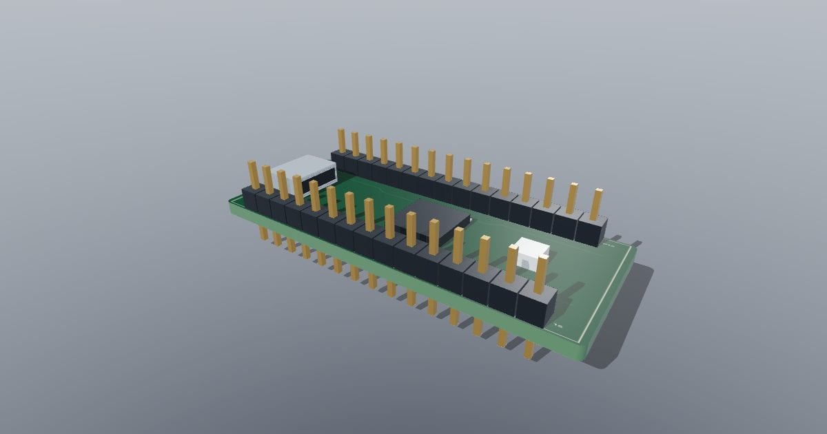 18 x 45 mm Nano-style development board