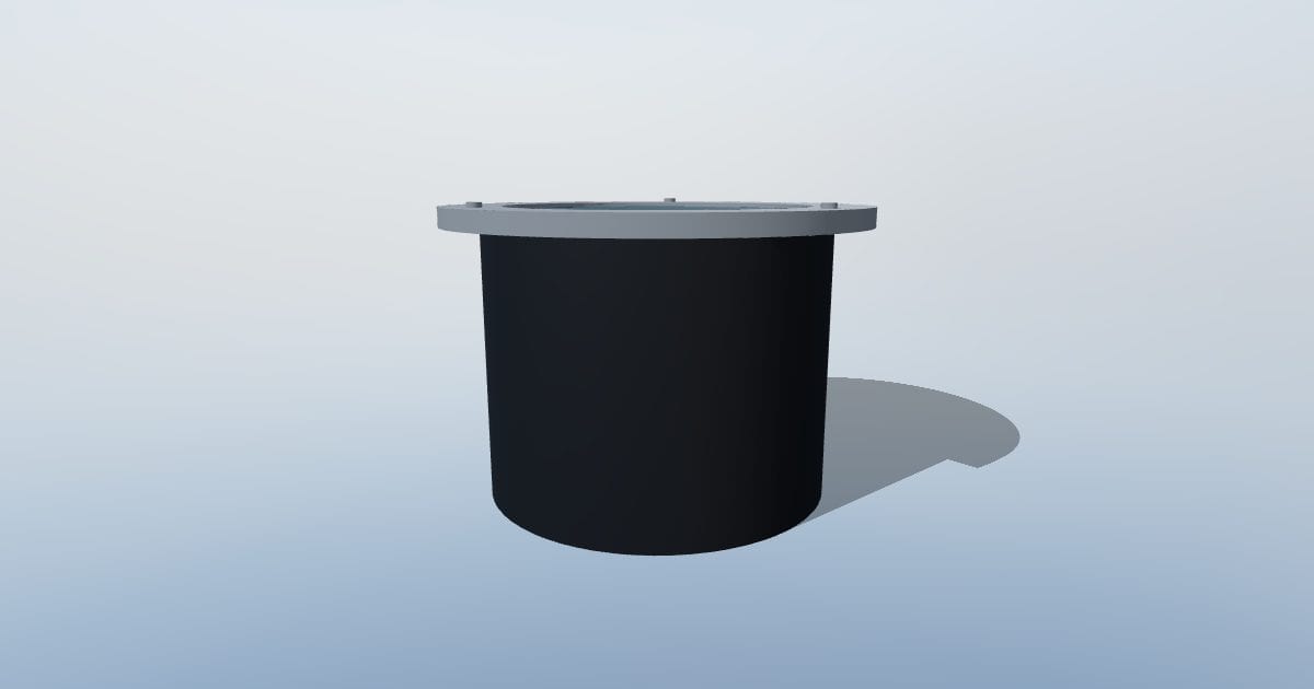 180 mm in-ground uplight