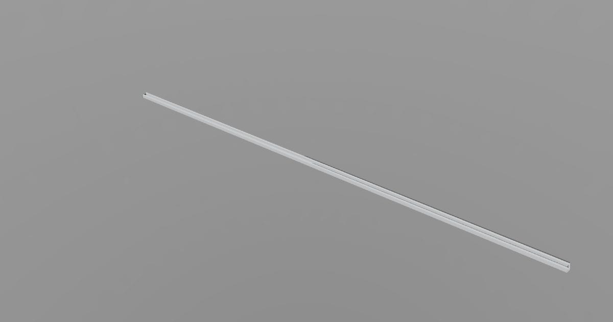 2.4 m single-circuit lighting track