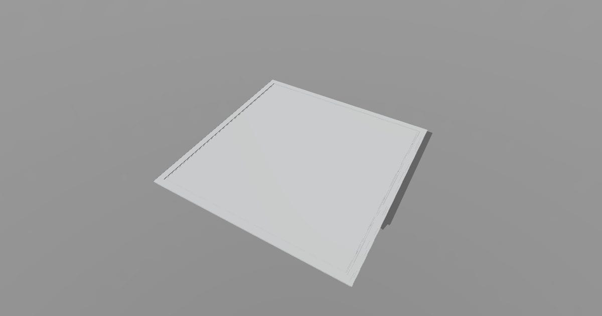2 x 2 ft LED flat panel