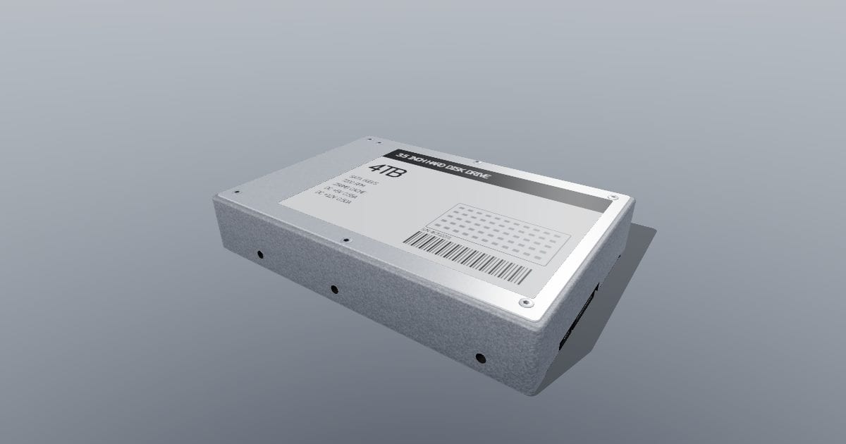 3.5 in hard drive