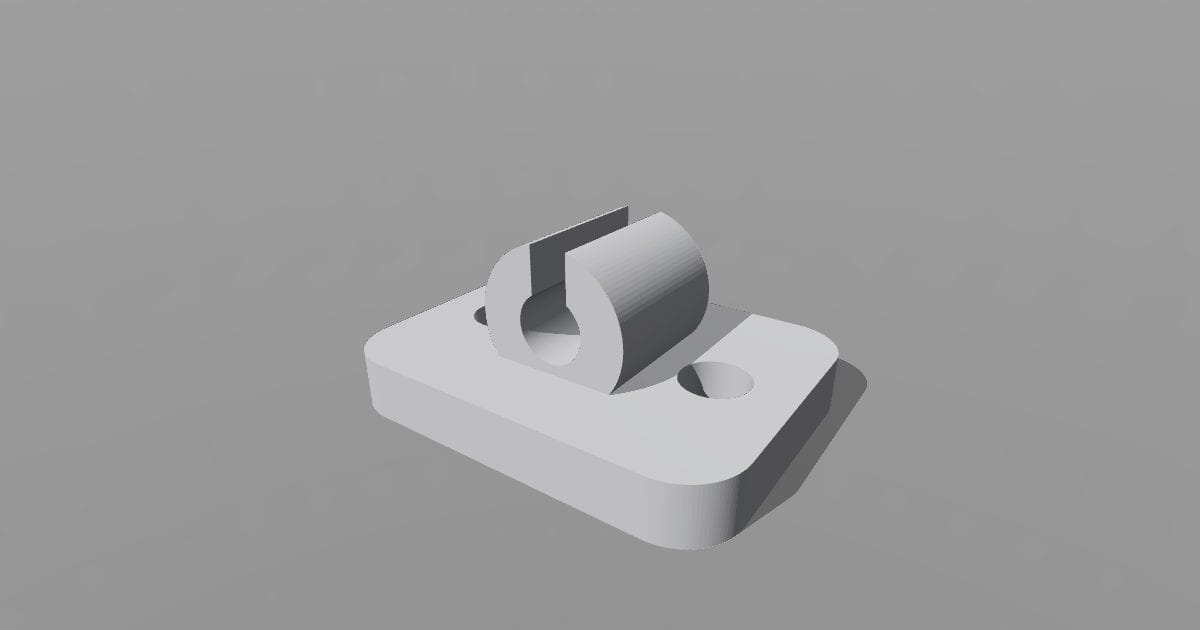 3 mm cable clip