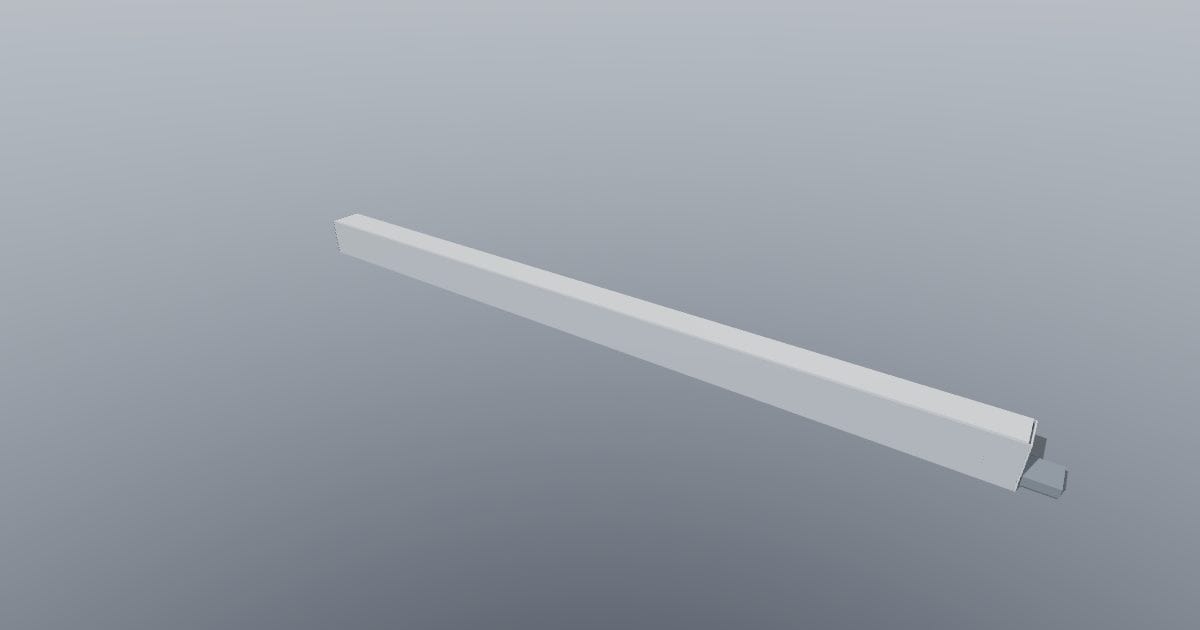 4 ft continuous-run light segment with joiner