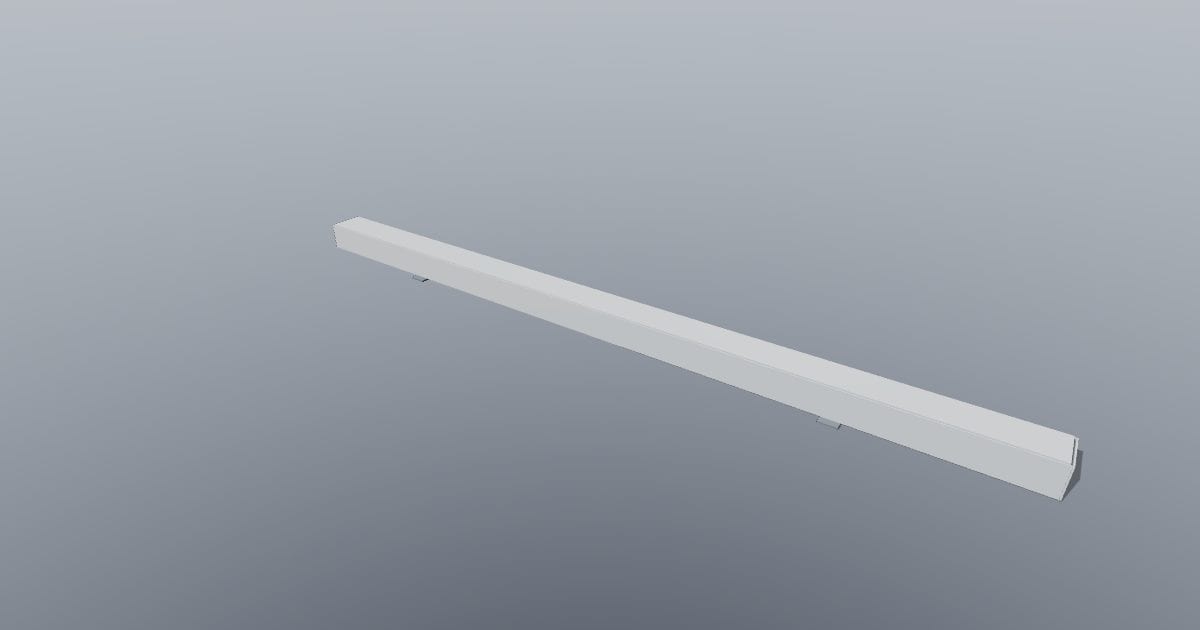4 ft utility LED strip light