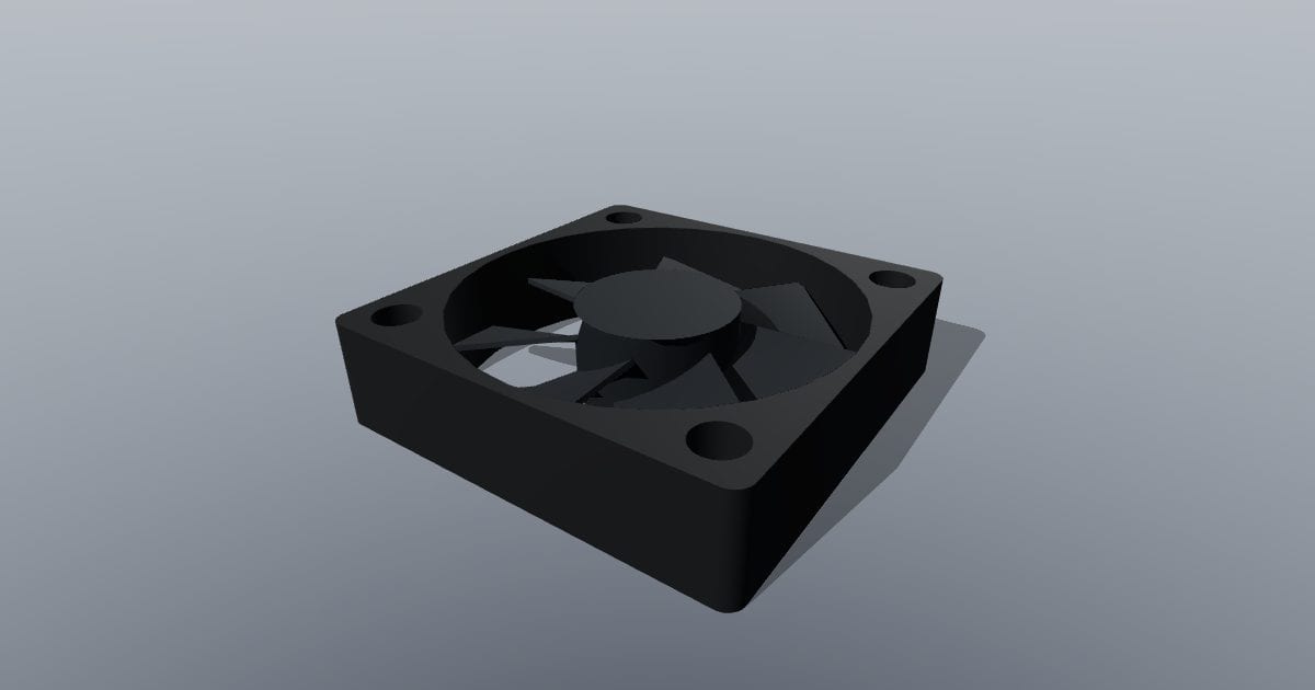 40 mm axial cooling fan