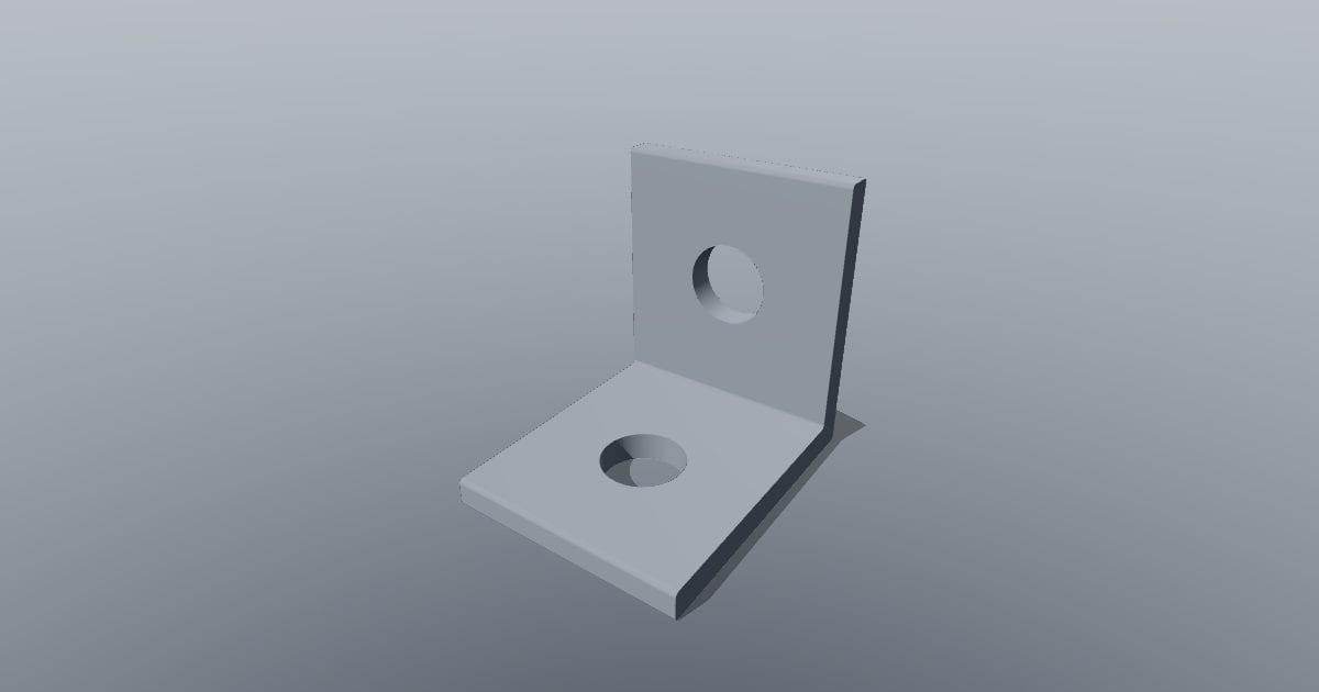 40 mm strut angle, 50 x 47 mm legs
