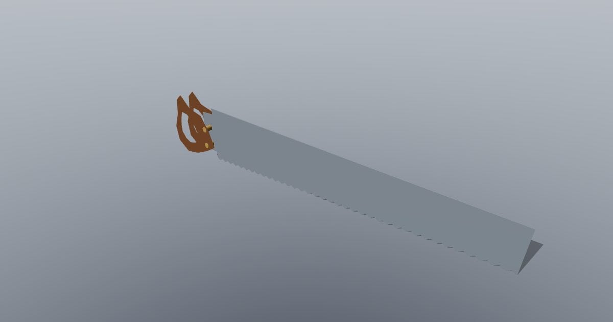 450 mm carpenters hand saw