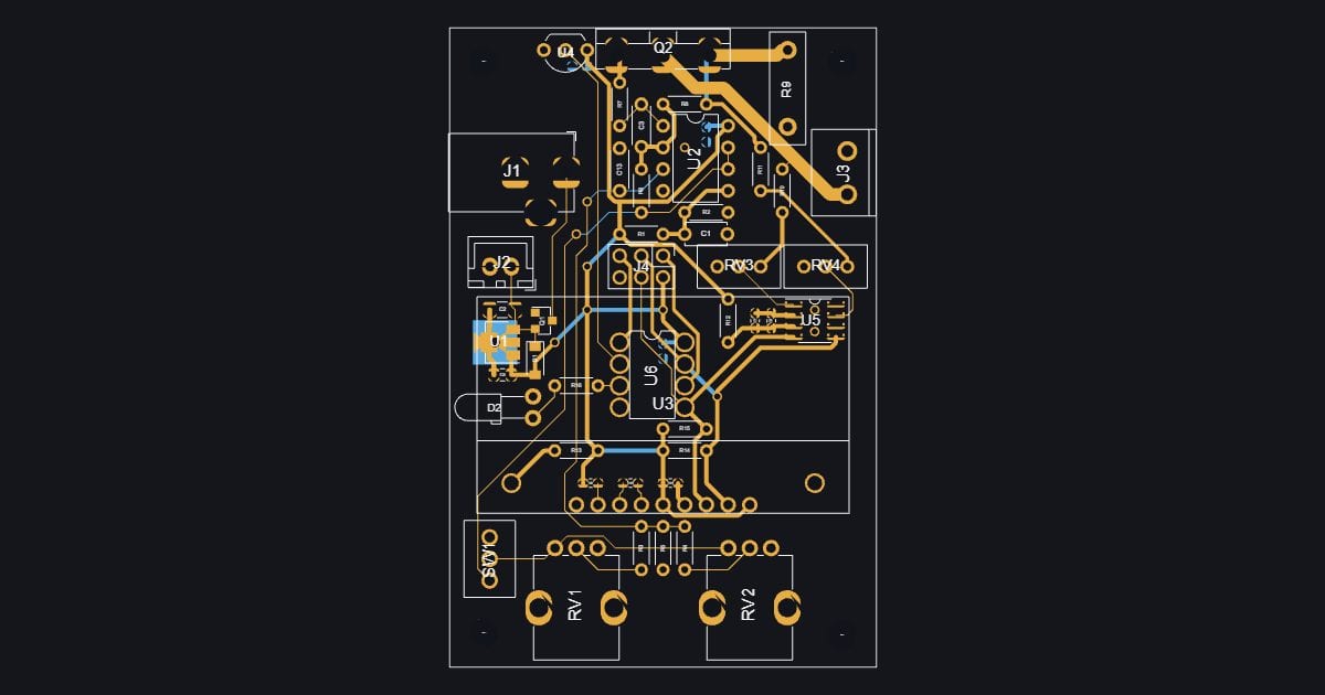 50 V 2 A electronic dummy load board