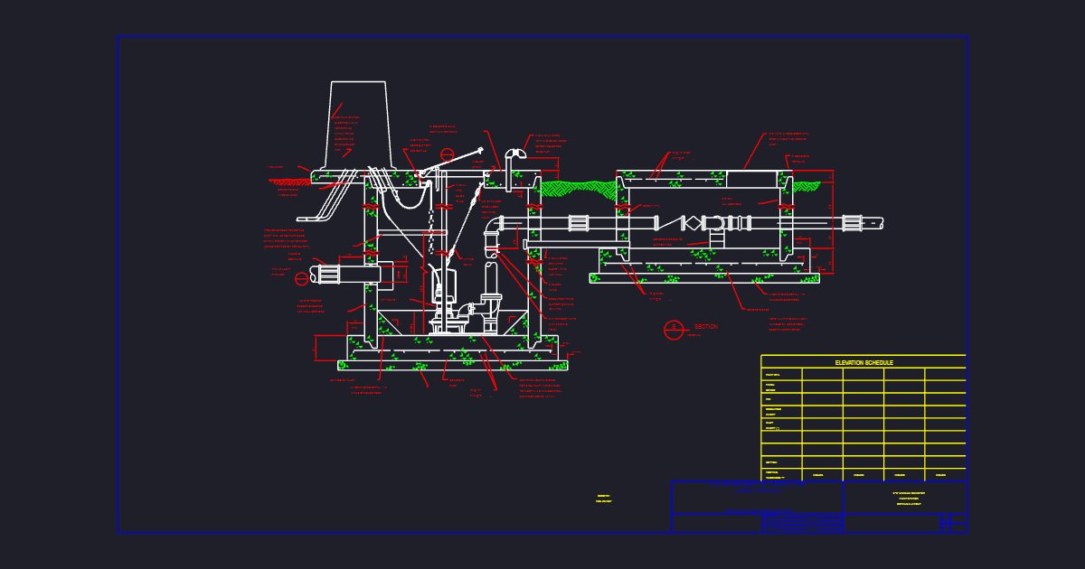 6'-0" Min Diameter Pump Station Details & Layouts (USFS C0002701)