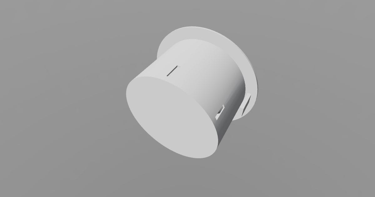 6 inch adjustable gimbal recessed downlight (Collada DAE)