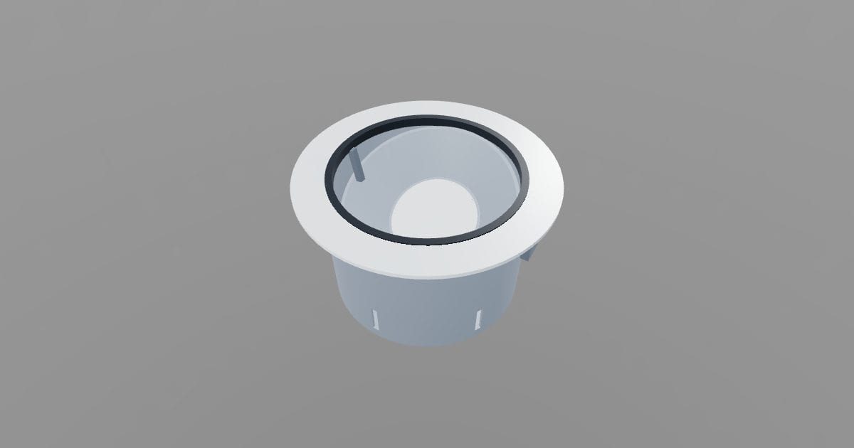 6 inch adjustable gimbal recessed downlight (USDZ)
