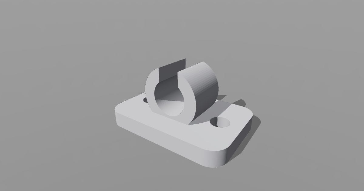 6 mm cable clip