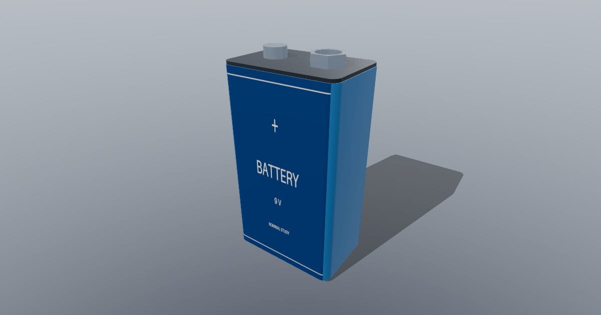 9 V battery