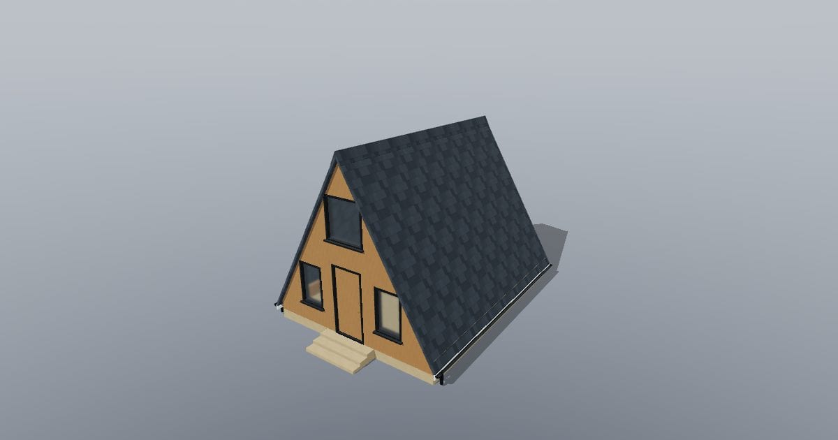 A-frame cabin
