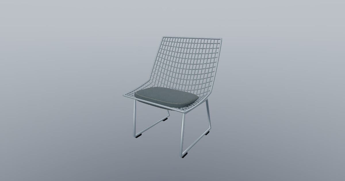 Aero - Wire Shell Lounge Chair