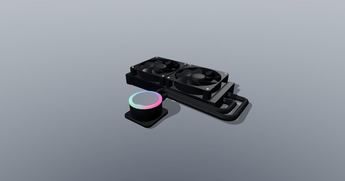 All-in-one liquid cooler