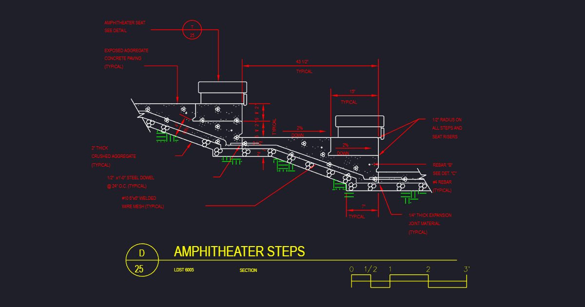 Amphitheater Steps (USFS LDST6005)