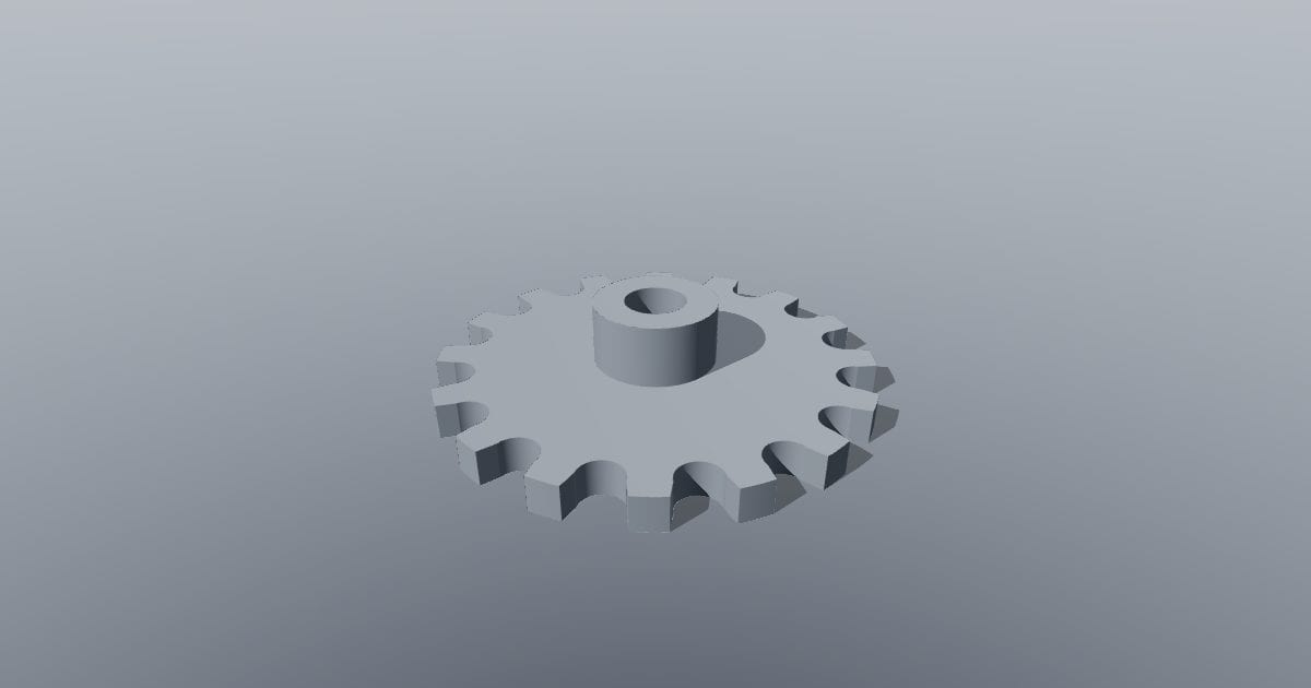 ANSI #25 16t sprocket