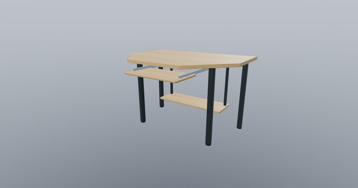 APEX 120 - Corner Computer Desk
