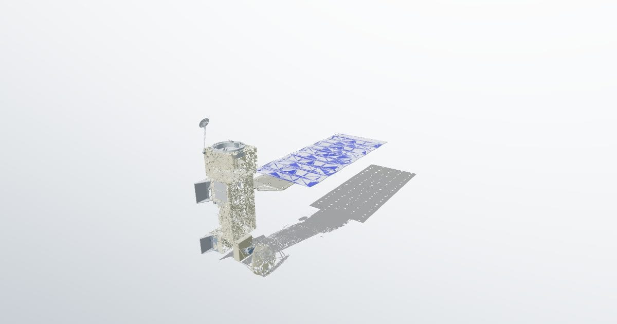 Aqua Earth-observing satellite