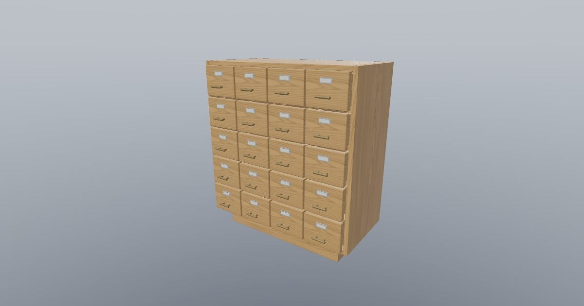 ARCHIVE 20 - Apothecary Chest