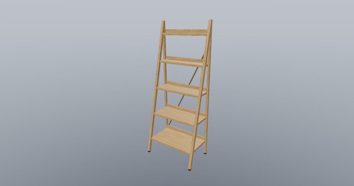 ASCEND 70 - Ladder Bookcase