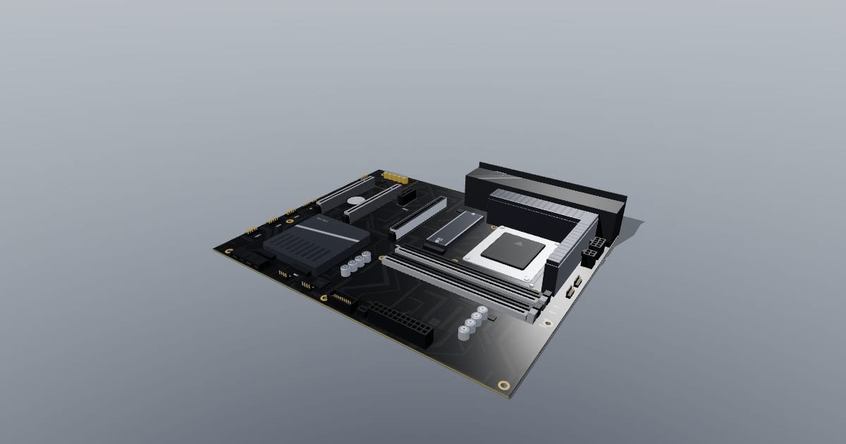 ATX motherboard