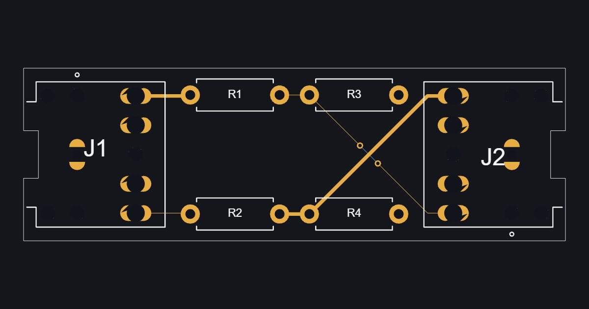 Audio attenuator board