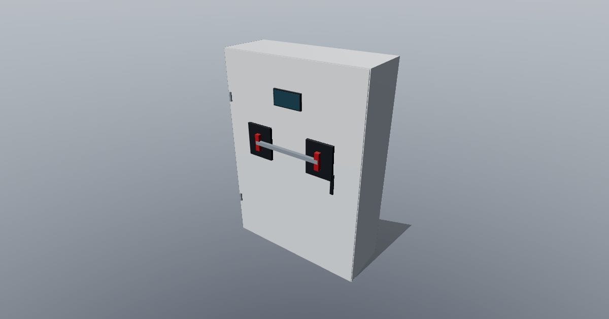 Automatic transfer switch - Original MEP CAD