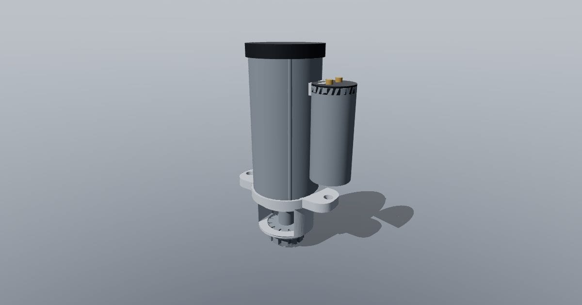 Automotive starter motor