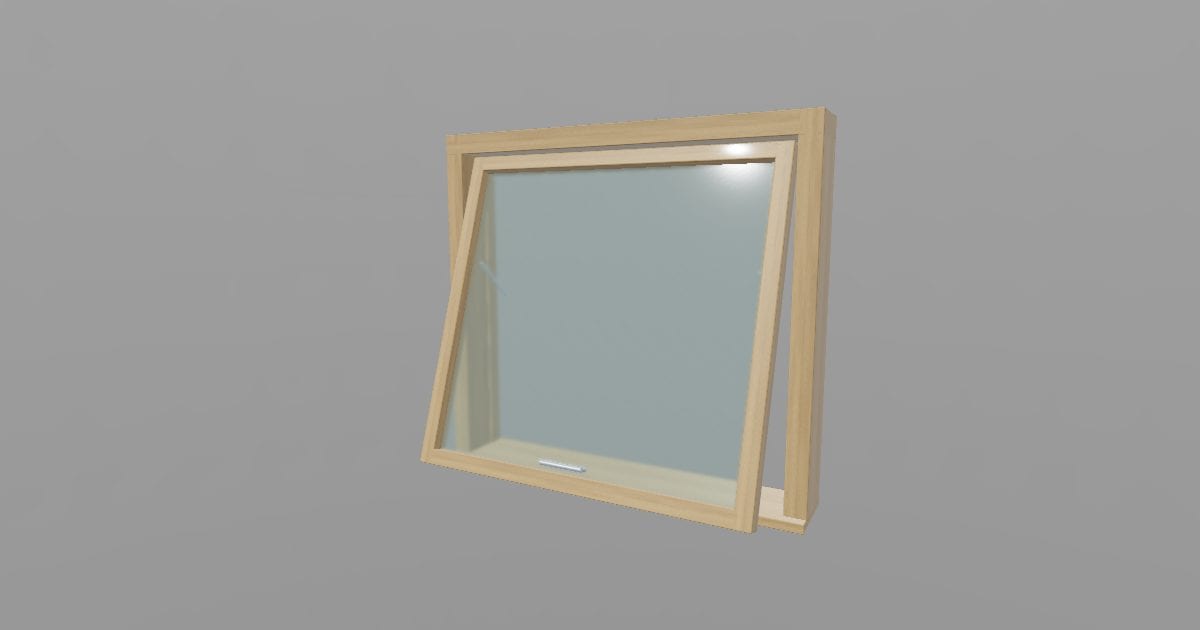 Awning - Top-Hinged Awning Window