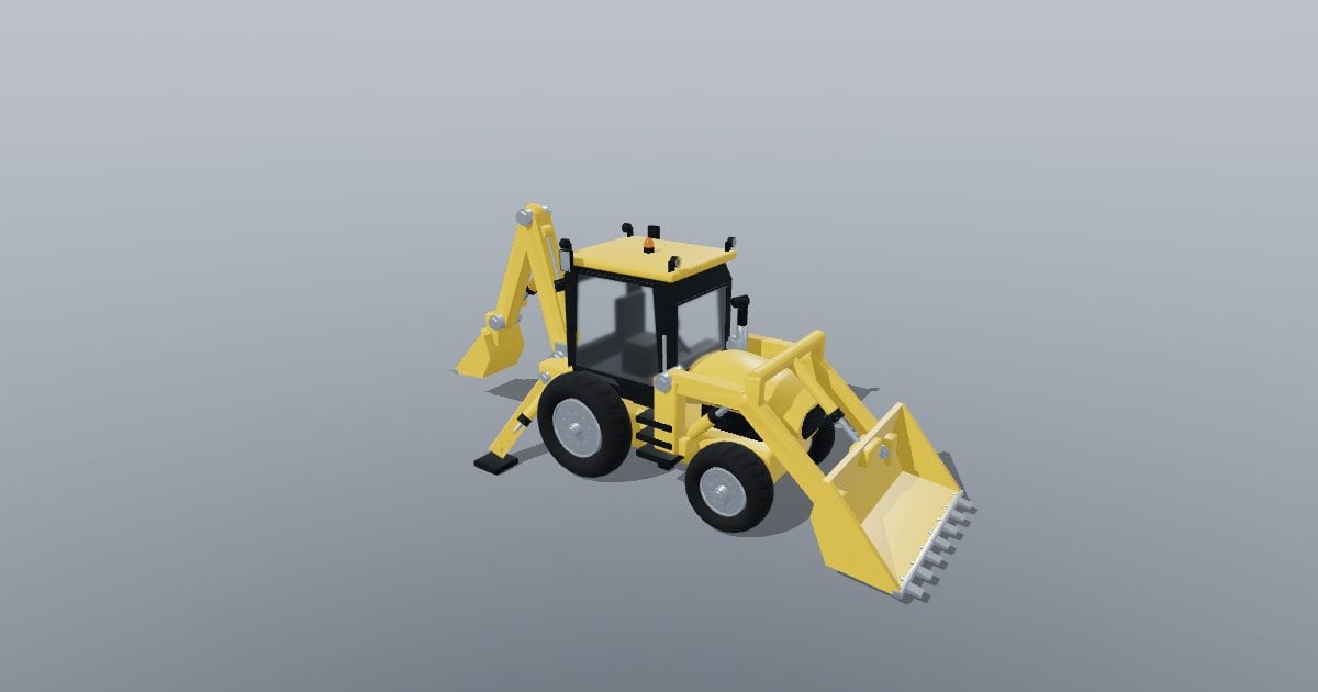 Backhoe loader excavator