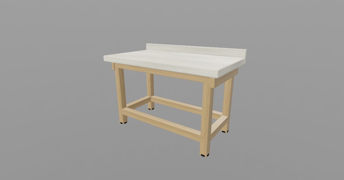 Baker marble bench - Bakery Worktable
