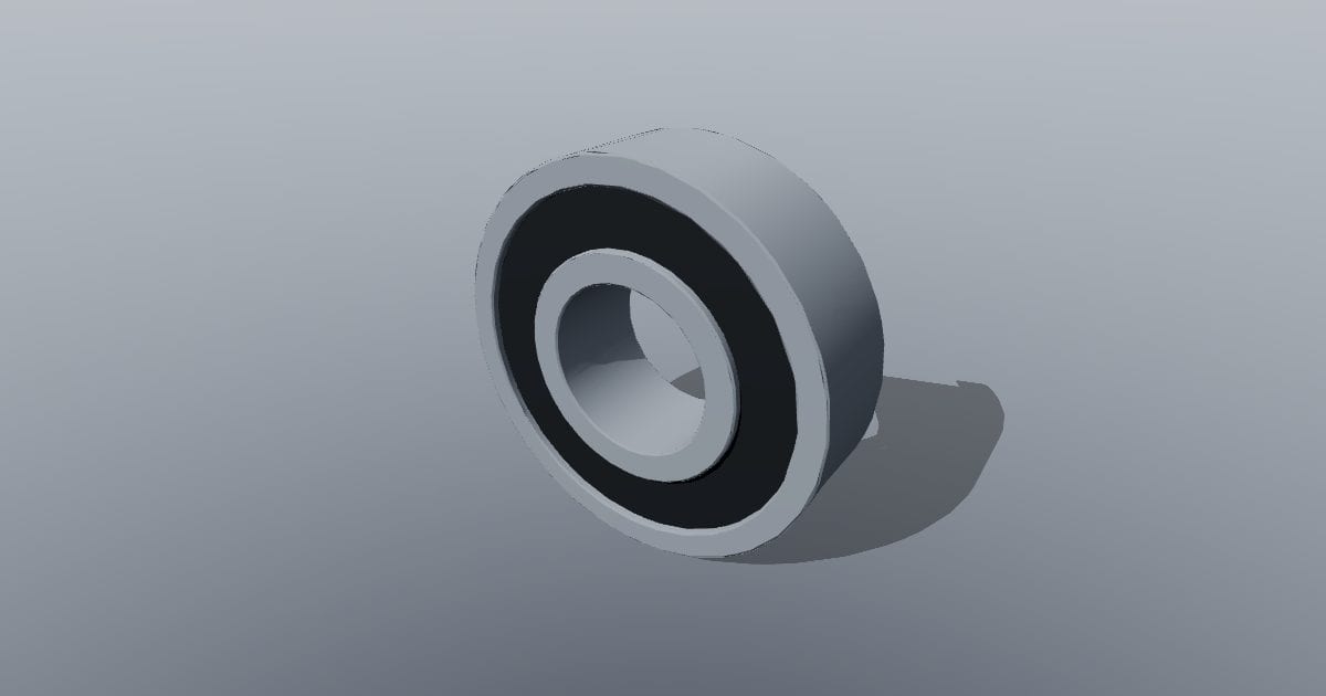 Ball bearing 6204 (sealed)