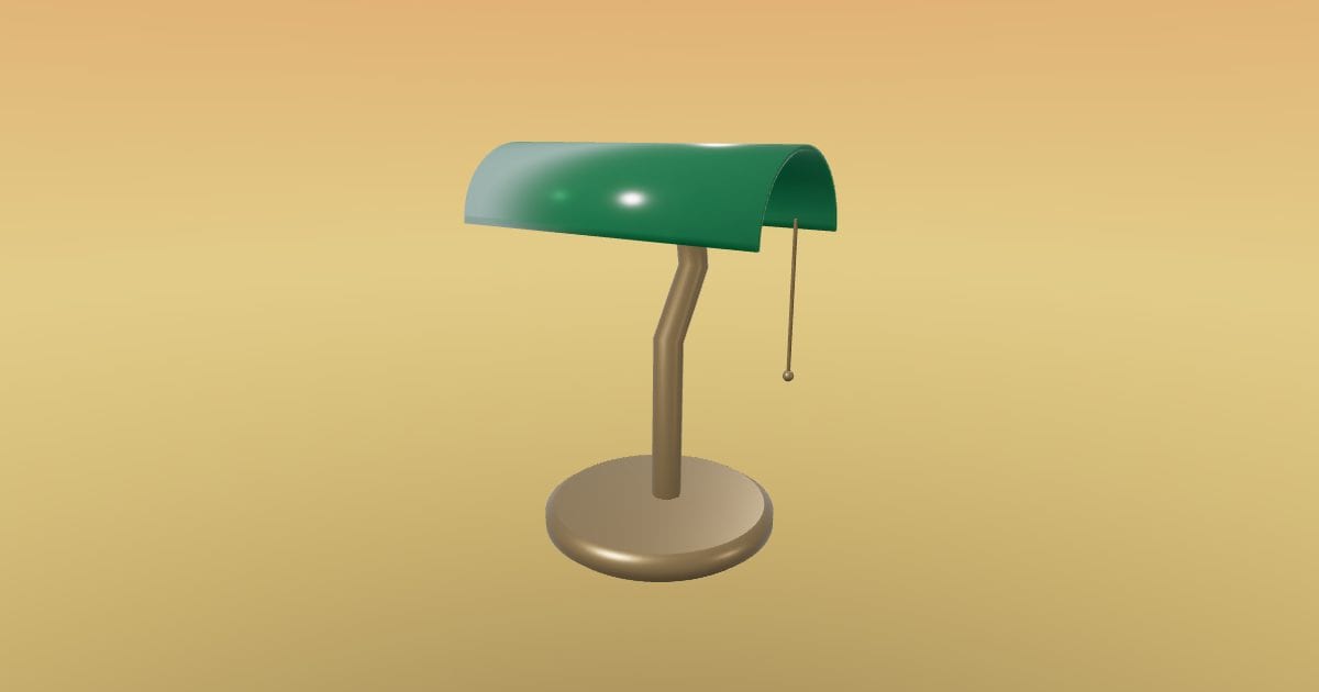 Banker - Banker Desk Lamp