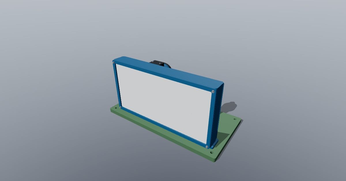 Belt drive with attached guard