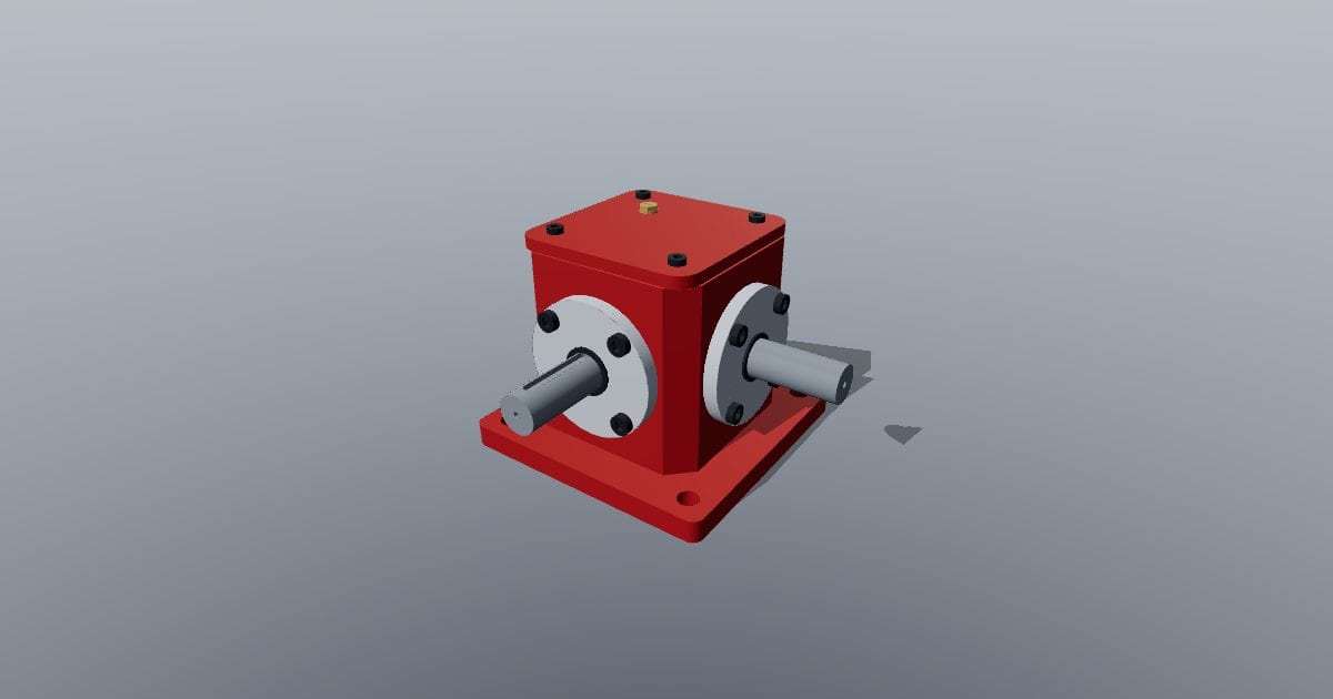Bevel gearbox
