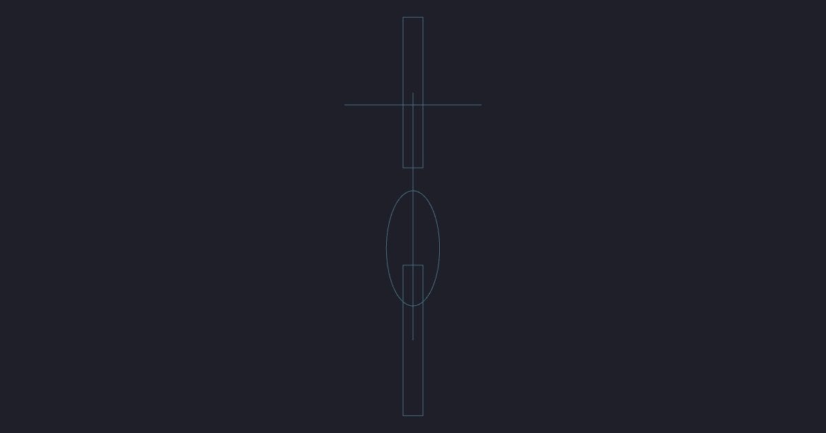 Bicycle plan - CAD Block